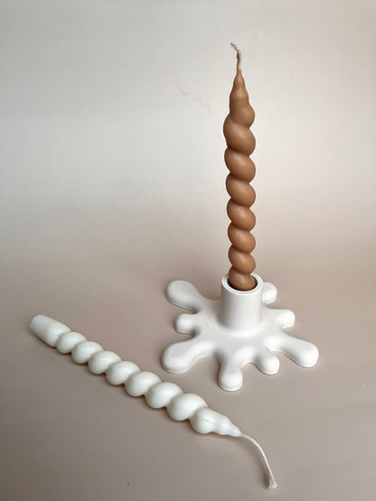 Coffret bougie torsade x2