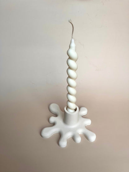 Coffret bougie torsade x2